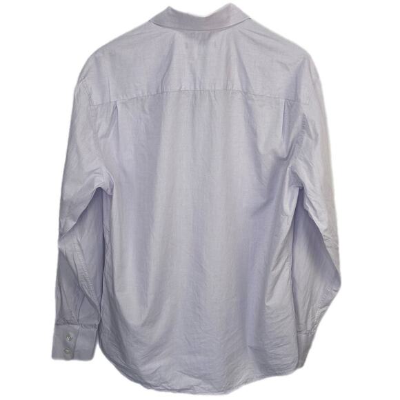 John Varvatos Light Purple Button Front Dress Shirt - Men's 16 1/2 - Picture 3 of 5